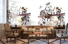 Обои SL 4 804 1625 260*186 фото в интерьере кабинета превью