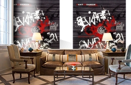 Обои SL 4 804 1632 260*186 фото в интерьере кабинета превью