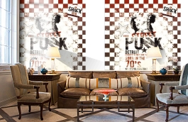 Обои SL 4 804 1638 260*186 фото в интерьере кабинета превью