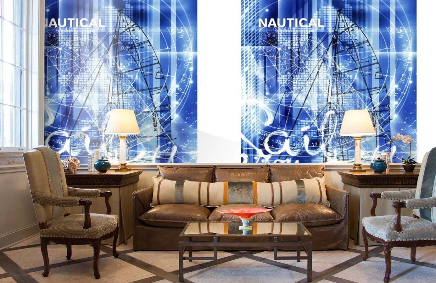 Обои SL 4 804 1640 260*186 фото в интерьере кабинета