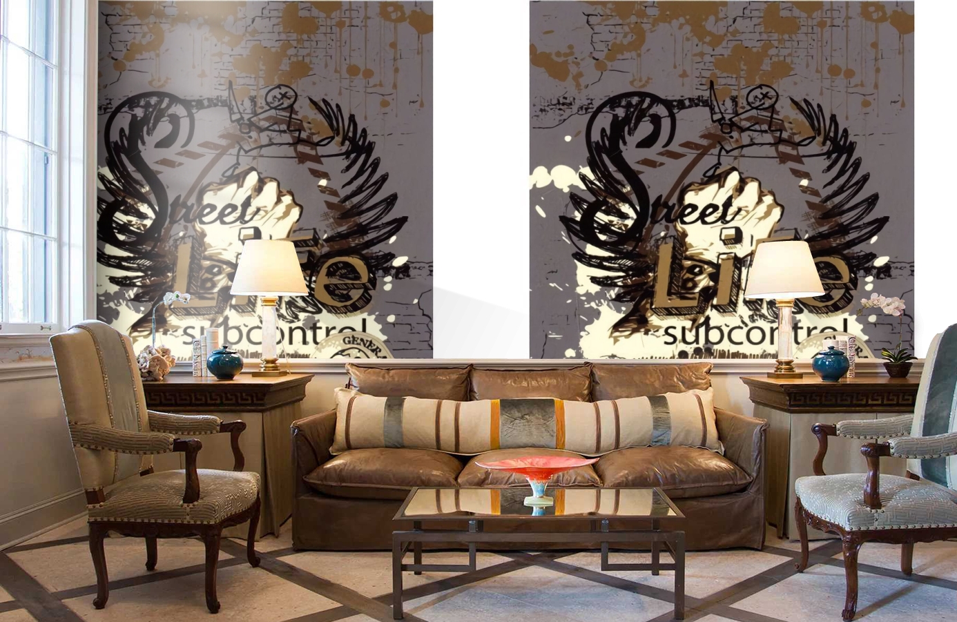 Обои SL 4 804 1651 260*186 фото в интерьере кабинета