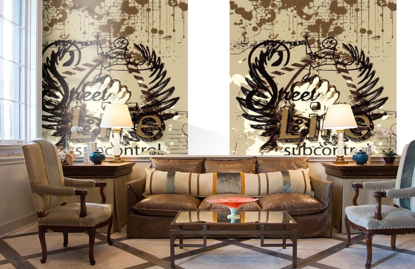 Обои SL 4 804 1654 260*186 фото в интерьере кабинета