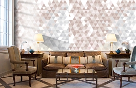 Обои 100822 фото в интерьере кабинета превью