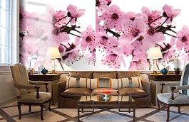 Обои 890600 фото в интерьере кабинета превью