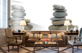 Обои 891706 фото в интерьере кабинета превью