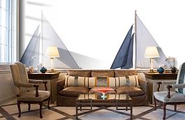 Обои 892154 фото в интерьере кабинета превью