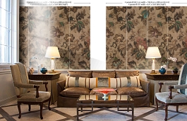 Обои MRV-04-4 фото в интерьере кабинета превью