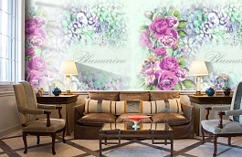 Обои 24119 фото в интерьере кабинета превью