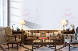 Обои 24122 фото в интерьере кабинета превью