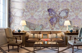 Обои BM26117 фото в интерьере кабинета превью