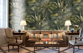 Обои BL22782 фото в интерьере кабинета превью