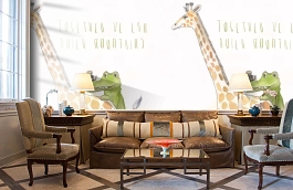 Обои 6100062 фото в интерьере кабинета превью