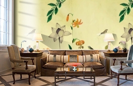 Обои 532036 фото в интерьере кабинета превью