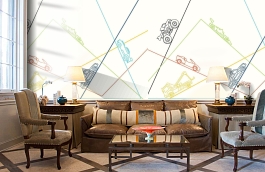 Обои FA43000M фото в интерьере кабинета превью