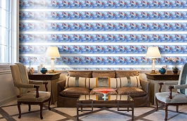 Обои DLR53572B фото в интерьере кабинета превью