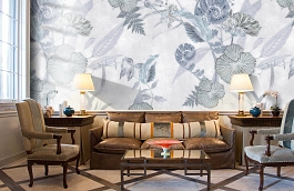 Обои 34303 фото в интерьере кабинета превью