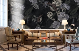 Обои 34304 фото в интерьере кабинета превью