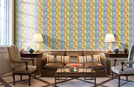 Обои GS62851B фото в интерьере кабинета превью