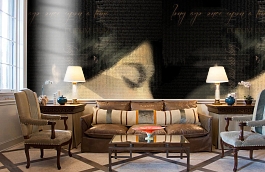 Обои 2222 фото в интерьере кабинета превью