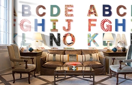 Обои P121803-5 фото в интерьере кабинета превью