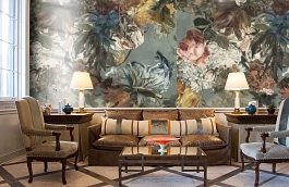 Обои 606867 фото в интерьере кабинета превью