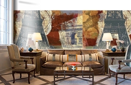 Обои 1526 lev6 405 фото в интерьере кабинета превью