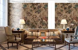 Обои MRV-04-5 фото в интерьере кабинета превью