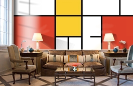 Обои KTM1002M фото в интерьере кабинета превью