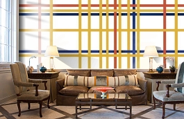 Обои KTM1003M фото в интерьере кабинета превью