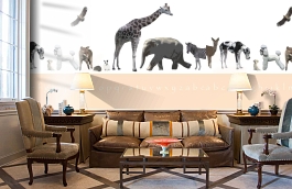 Обои 892352 фото в интерьере кабинета превью