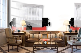 Обои P180202-6 фото в интерьере кабинета превью