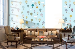 Обои P181301-4 фото в интерьере кабинета превью