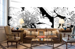 Обои P181401-8 фото в интерьере кабинета превью