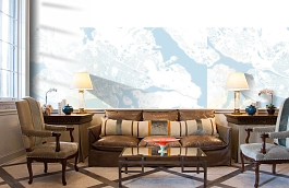 Обои P181402-8 фото в интерьере кабинета превью