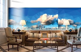 Обои P181701-8 фото в интерьере кабинета превью