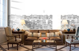 Обои P182401-5 фото в интерьере кабинета превью