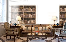 Обои MV72200M фото в интерьере кабинета превью