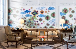 Обои 1280207 фото в интерьере кабинета превью