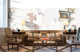 Обои 2000190 фото в интерьере кабинета превью