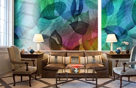 Обои MD903006 фото в интерьере кабинета превью