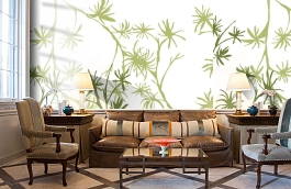 Обои DM201-1 фото в интерьере кабинета превью