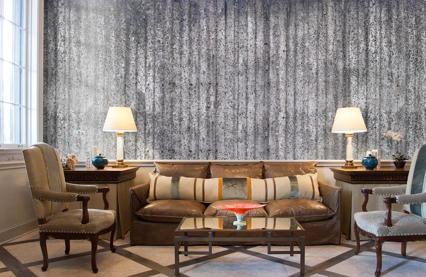 Обои E021201-6 фото в интерьере кабинета