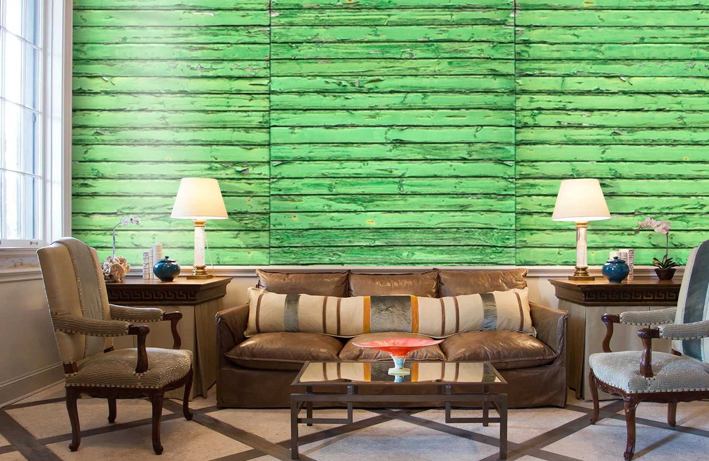 Обои E021501-6 фото в интерьере кабинета