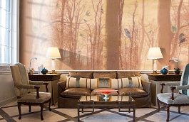 Обои P011401-6 фото в интерьере кабинета превью