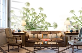 Обои P021501-6 фото в интерьере кабинета превью