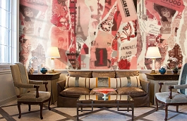 Обои P030202-6 фото в интерьере кабинета превью