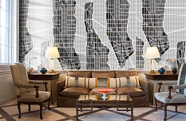 Обои P110902-6 фото в интерьере кабинета превью