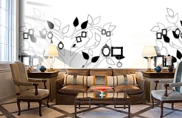 Обои P121202-6 фото в интерьере кабинета превью