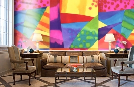 Обои P150501-6 фото в интерьере кабинета превью