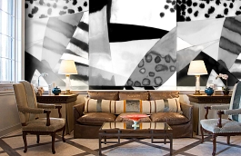 Обои P150502-6 фото в интерьере кабинета превью